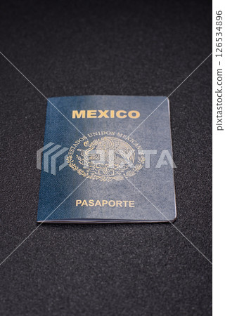 International biometric passport of a citizen of Mexico 126534896