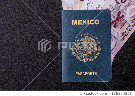 International biometric passport of a citizen of Mexico International biometric passport of a citizen of Mexico 126534898