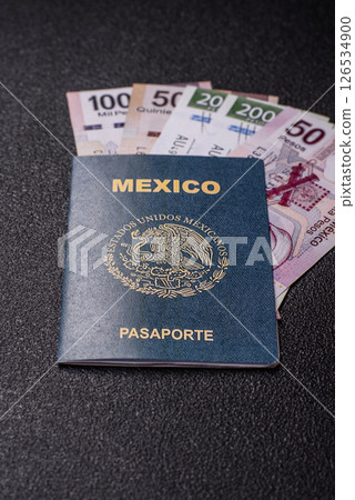 International biometric passport of a citizen of Mexico 126534900
