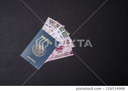 International biometric passport of a citizen of Mexico International biometric passport of a citizen of Mexico 126534906