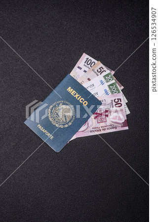 International biometric passport of a citizen of Mexico International biometric passport of a citizen of Mexico 126534907