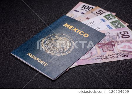 International biometric passport of a citizen of Mexico International biometric passport of a citizen of Mexico 126534909
