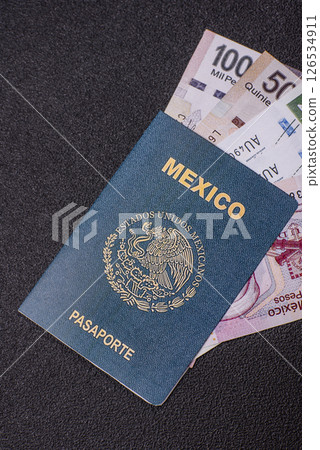 International biometric passport of a citizen of Mexico International biometric passport of a citizen of Mexico 126534911