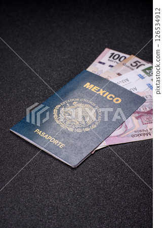 International biometric passport of a citizen of Mexico 126534912