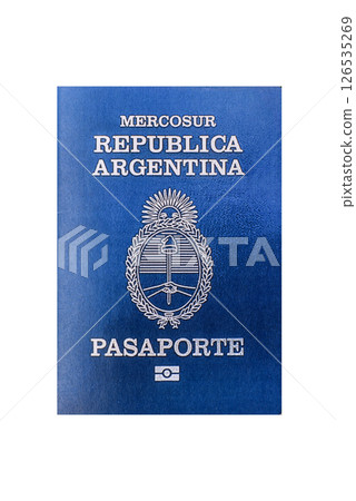 International biometric passport of a citizen of Argentina 126535269