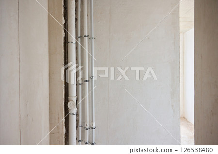 Industrial Pipe Systems utilized in a Construction Environment for various purposes 126538480