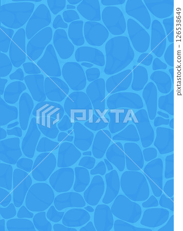 Illustration of a transparent water surface Illustration of a transparent water surface 126538649