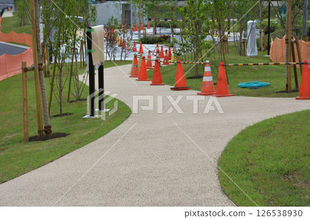 Park under construction 126538930