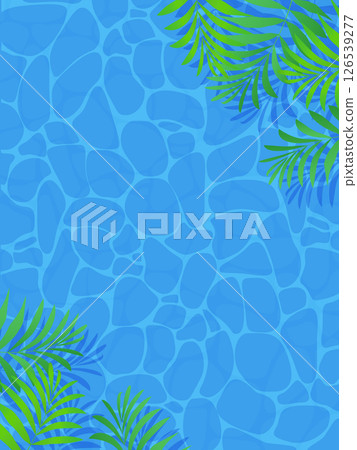 Tropical plant background illustration Tropical plant background illustration 126539277