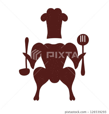 Poultry, Turkey, Chicken. Isolated meat on white background 126539293