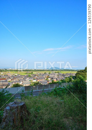 從浦宮神社眺望的多賀町(滋賀縣) 從浦宮神社眺望的多賀町(滋賀縣) 126539790