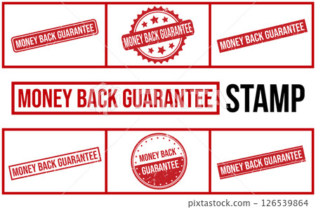 MONEY BACK GUARANTEE Rubber Stamp Seal Vector MONEY BACK GUARANTEE Rubber Stamp Seal Vector 126539864