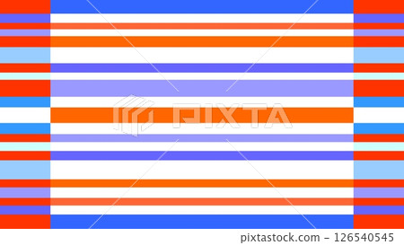 邊框圖案,幾何圖案,橙色,藍色 邊框圖案,幾何圖案,橙色,藍色 126540545