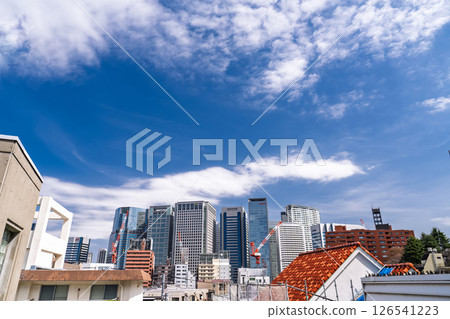 東京：品川車站週邊的摩天大樓與城市景觀 126541223