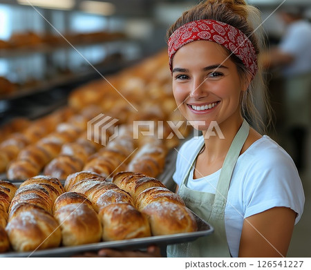 Baker woman 126541227