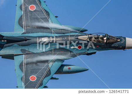 fighter plane flying in the sky 126541771