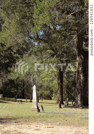 Historic Headstone at Knoxville Cemetery located outside Troup, TX 126541912