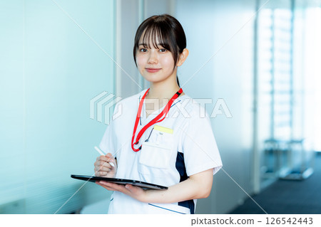 Medical staff working in hospital Medical staff working in hospital 126542443