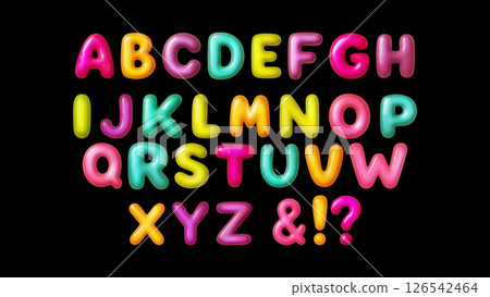3d Font Letter Balloon Alphabet ABC Text Bubble Typography For Birthday And Party Vector Cartoon Fun Glossy Typeface 3d Font Letter Balloon Alphabet ABC Text Bubble Typography For Birthday And Party Vector Cartoon Fun Glossy Typeface 126542464