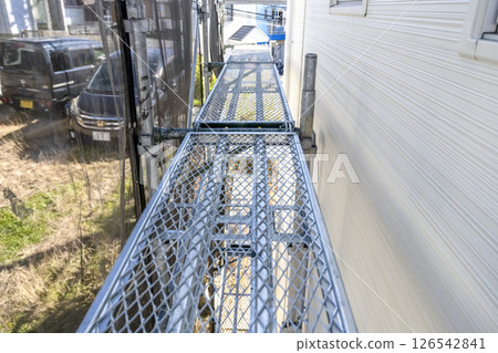 Exterior wall repair work for detached houses 126542841