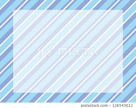 Frame Stripe Blue 126543012