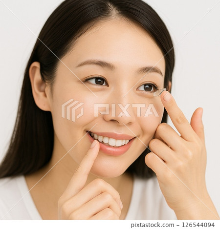 如何正確配戴隱形眼鏡 視力保健習慣 如何正確配戴隱形眼鏡 視力保健習慣 126544094