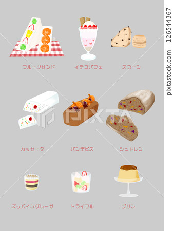 糖果插圖 126544367