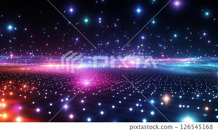 abstract bokeh light with bokeh background 126545168