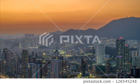 May 12 2025 Illuminated Cityscape of Skyscrapers at Dusk with Majestic Skyline Views May 12 2025 Illuminated Cityscape of Skyscrapers at Dusk with Majestic Skyline Views 126545248
