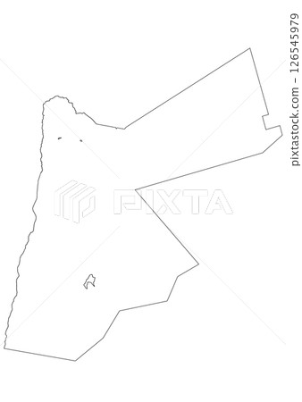 約旦空白地圖 約旦空白地圖 126545979