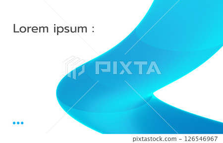 smooth, flowing blue abstract design with modern aesthetic, perfect for backgrounds or presentations. vibrant color adds dynamic touch to any project smooth, flowing blue abstract design with modern aesthetic, perfect for backgrounds or presentations. vibrant color adds dynamic touch to any project 126546967