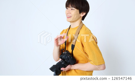 一位男攝影師的形象 126547146