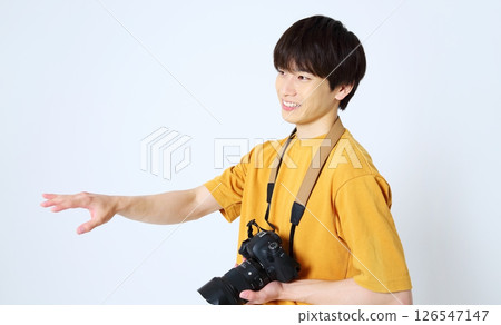 Image of a male photographer Image of a male photographer 126547147