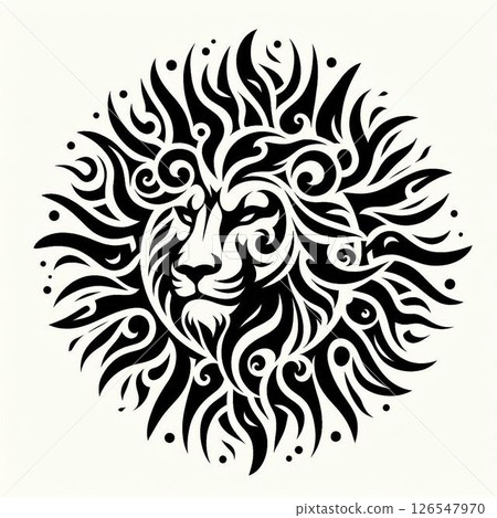 獅子紋身藝術 126547970