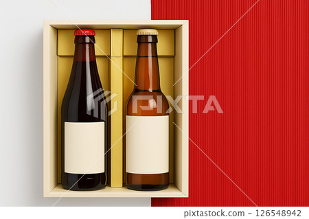啤酒和父親節禮物包裝 1“AI 生成的圖像” 126548942