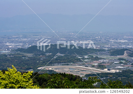 從香南山俯瞰新綠時節的香南平原 126549202