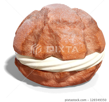 Cream puff (a sweet that means cabbage) 126549350