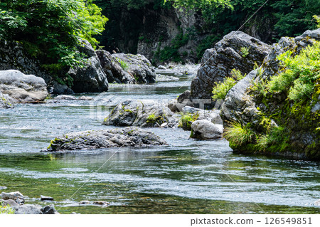 Beautiful river flow 126549851