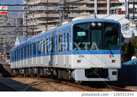 阪神 5550 系列列車保留 Allegro Blue 配色方案 126551354