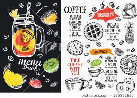 menu, design, food 126551685