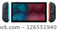Portable game console_Power on_Open 126551940