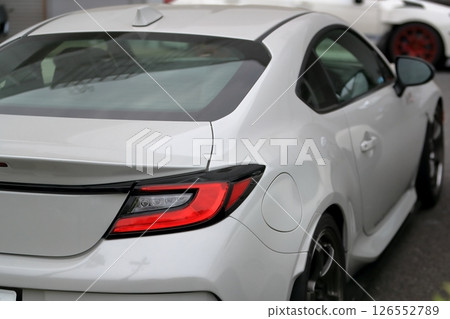 Car tail lights Car tail lights 126552789