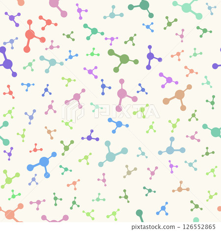 Abstract seamless pattern. Template for background, textile, texture and creative design. Flat style 126552865