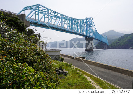 Ikitsuki Ohashi Bridge as seen from the roadside station "Ikitsuki Ohashi" 126552877