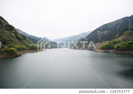 Lake Chichibu Sakura (Urayama Dam) 126553777