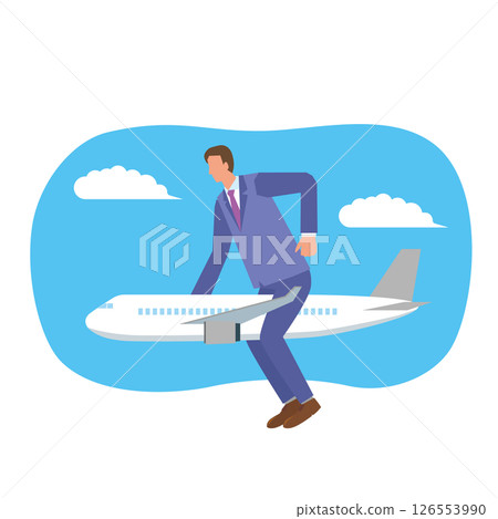 商人和飛機 126553990
