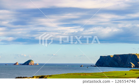 Asturias coast and Cape Penas, Spain 126554746