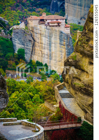 Monastery in Meteora, Greece Monastery in Meteora, Greece 126555045