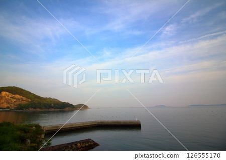 黃昏的海景 126555170
