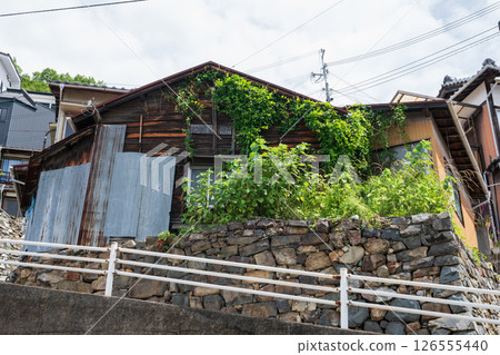 An old and very beautiful building in Murozu, Tatsuno City, Hyogo Prefecture, Japan An old and very beautiful building in Murozu, Tatsuno City, Hyogo Prefecture, Japan 126555440